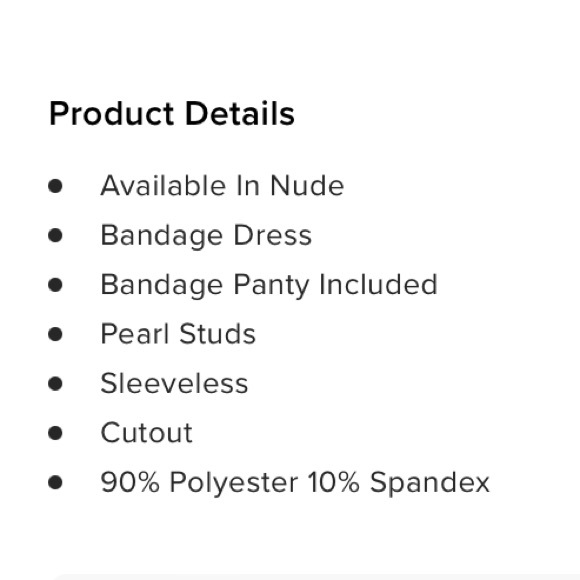 😍NWT FN CUT OUT BANDAGE DRESS😍 - Picture 10 of 10